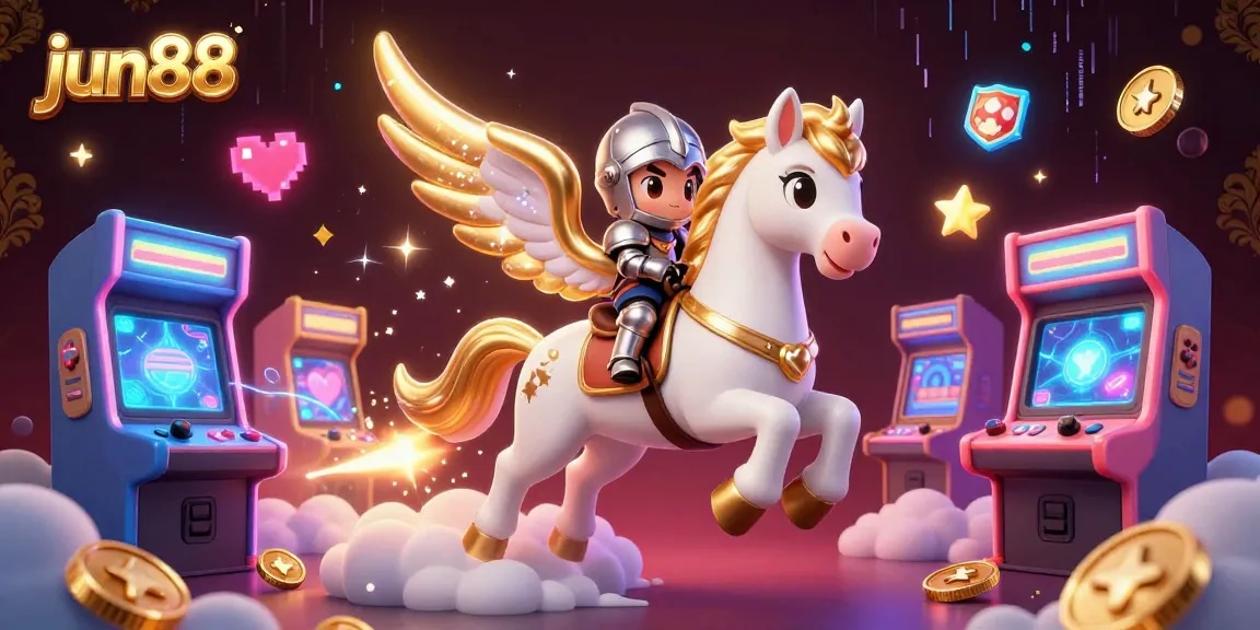 Experience thrilling online gaming excitement with jun88's dynamic characters and casino elements.