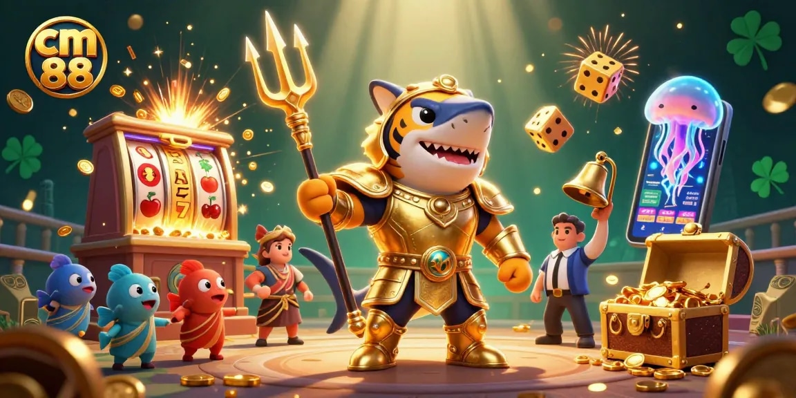Các nhân vật và máy đánh bạc từ cm 88 tạo ra bầu không khí sôi động của casino trực tuyến.