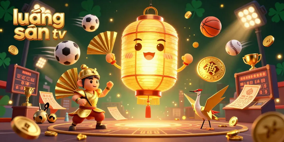 Engage with lương sơn tv by experiencing dynamic sports betting action with vibrant illustrations.