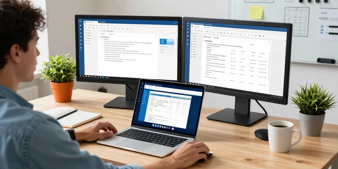 WPS Download showcased on a sleek laptop in a modern home office environment with engaging documents displayed.
