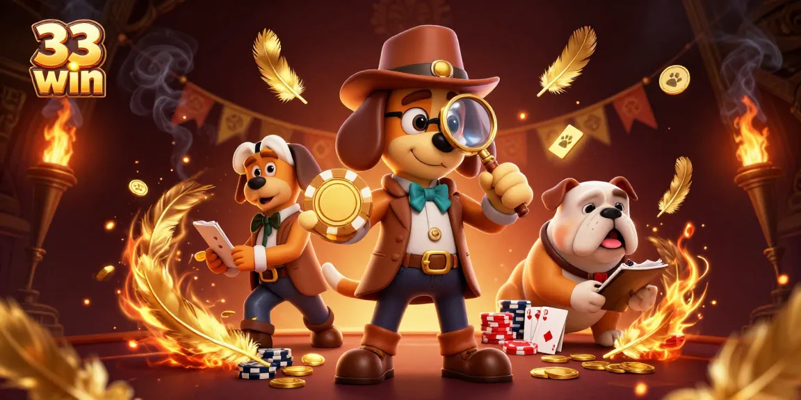 Experience the excitement with 33 win as the detective duo solves poker mysteries!