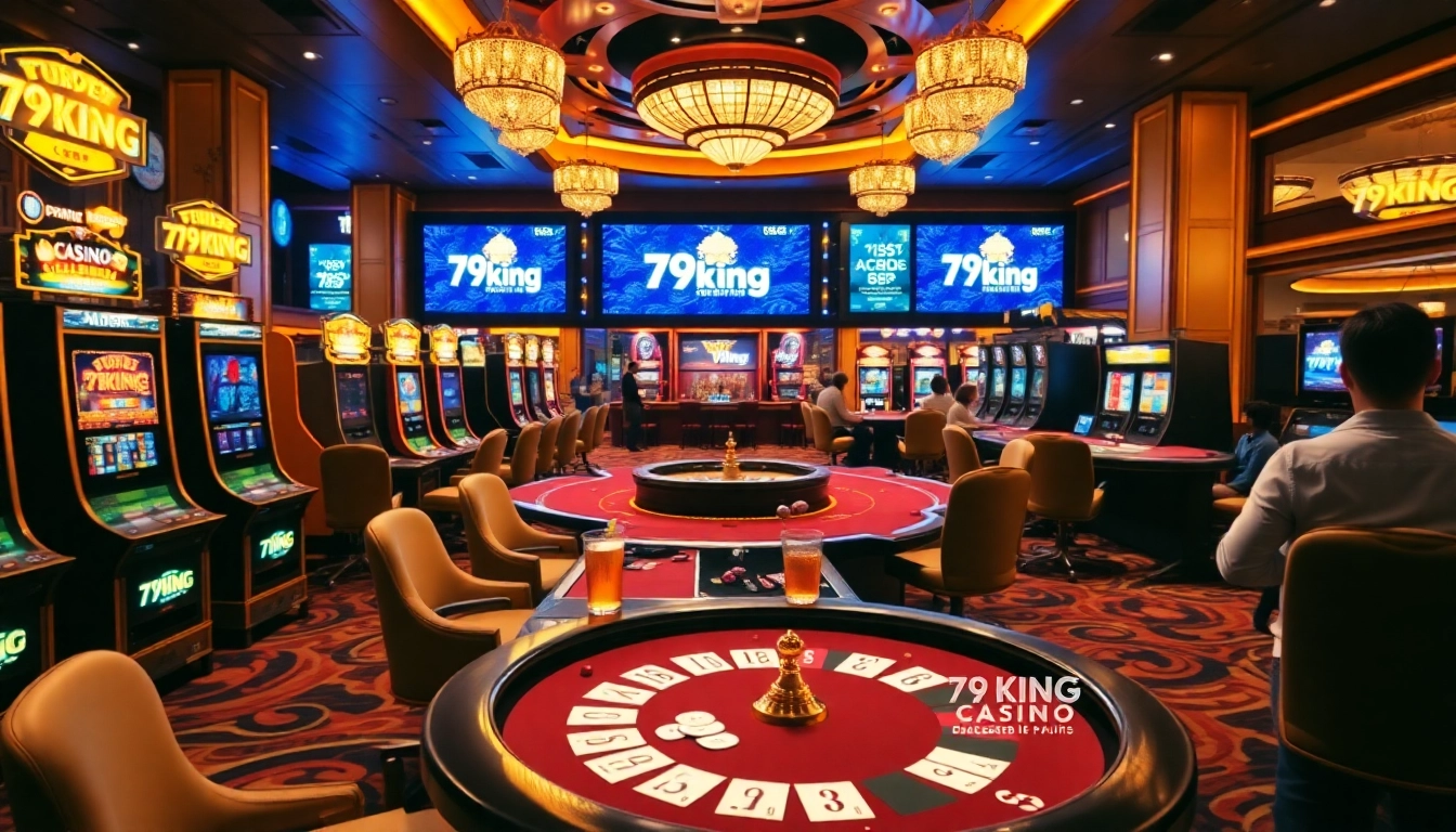 Experience thrilling gameplay at 79king with vibrant slots and intense poker action.