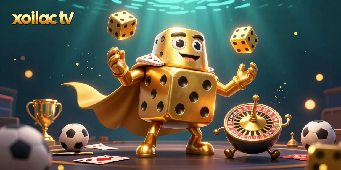 Xoilac TV offers thrilling sports betting action with vibrant graphics showcasing games and odds.